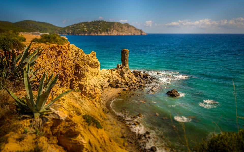 Küste auf Ibiza
