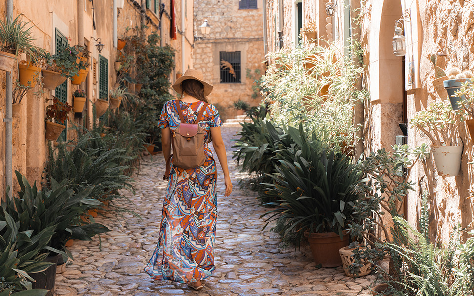 Frau in Valldemossa