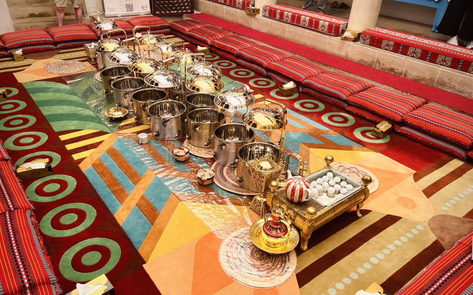 Mittagstisch w&auml;hrend des Fastenmonats Ramadan in Dubai 