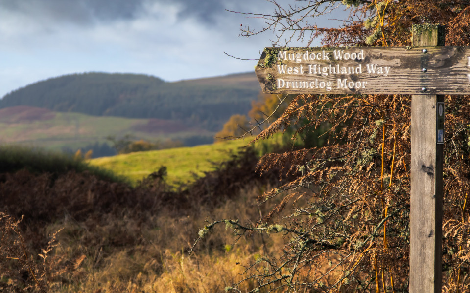 West Highland Trail in Schottland